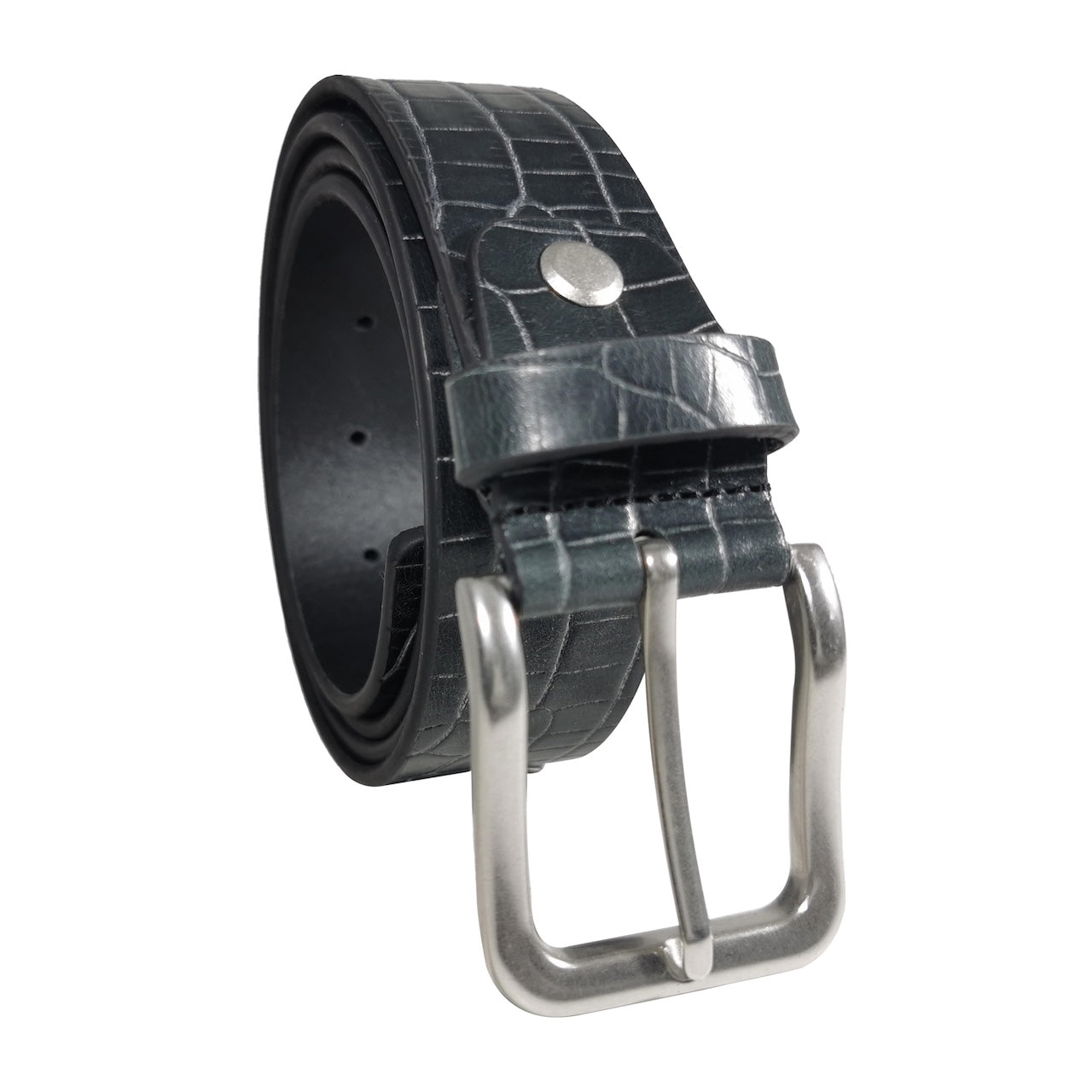 Ferla Men's Anthricite Leather Dress Belt Style 1000 Made in Turkey 34" Ferla Men's Anthricite Leather Dress Belt Style 1000 Made in Turkey 34"