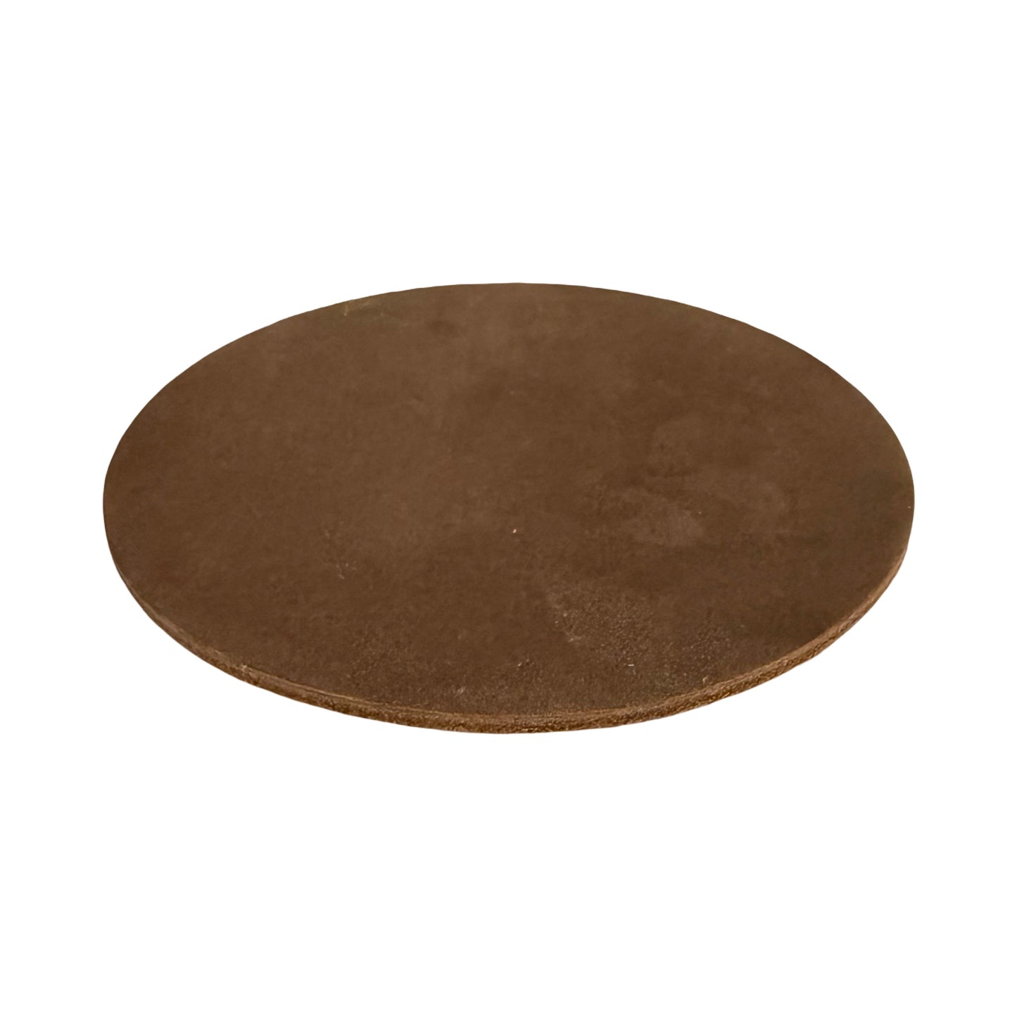 5 Inch Full-Grain Leather Coasters Set of 8 – Genuine Leather Table & Drink Coasters